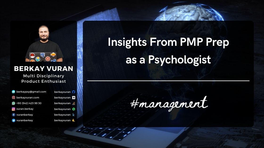 'Insights From PMP Prep as a Psychologist'