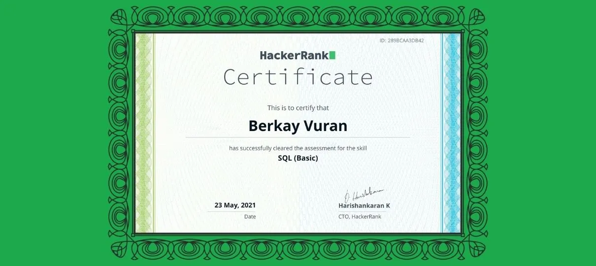 certifications