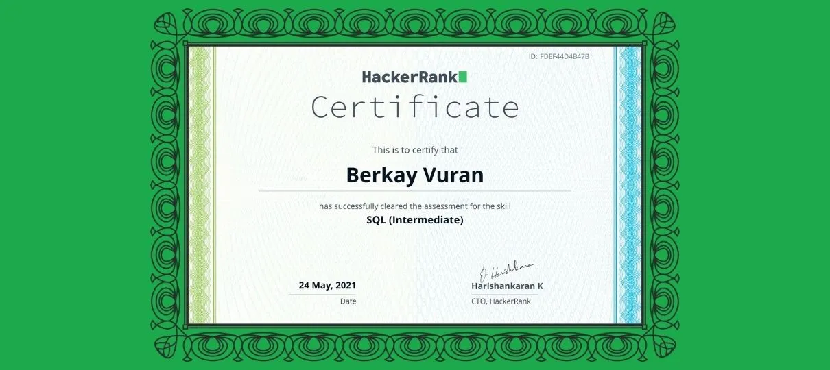 certifications